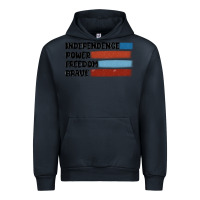 Navy indepence power freedom brave Urban Hoodie - MaliasSmallBusiness