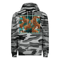 Slate Camo turquoises gemstones cowhide highlands cow Premium Hoodie - BarkalooDesign