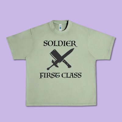 Soldier First Class Urban Heavy Tee Designed By Bettercallsaul