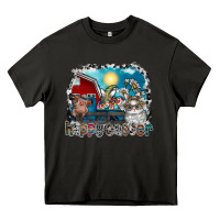 Asphalt Happy Easter Heavy Core Tee - CowhideDigitalArt