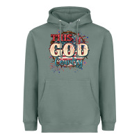 Sage This is god country 4th of july Heavyweight Hoodie - CowGirlArtShop