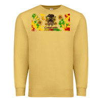 Antique Gold celebrate juneteenth libbey glass Premium Sweatshirt - HRA Design Shop