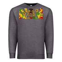 Charcoal Heather celebrate juneteenth libbey glass Premium Sweatshirt - HRA Design Shop