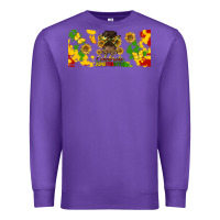 Purple celebrate juneteenth libbey glass Premium Sweatshirt - HRA Design Shop