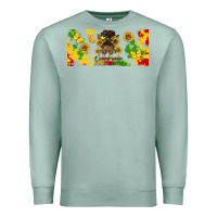Seafoam celebrate juneteenth libbey glass Premium Sweatshirt - HRA Design Shop