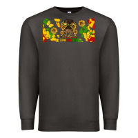 Smoke celebrate juneteenth libbey glass Premium Sweatshirt - HRA Design Shop