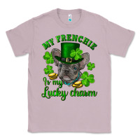 Lilac st.patrick's day my french bulldog is my lucky charm Classic Tee - RanaPortraitStore
