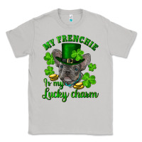 Moon Dust st.patrick's day my french bulldog is my lucky charm Classic Tee - RanaPortraitStore