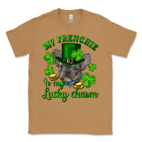 Toasted Coconut st.patrick's day my french bulldog is my lucky charm Classic Tee - RanaPortraitStore