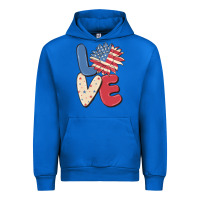 Cobalt love 4th of july Urban Hoodie - MaliasSmallBusiness
