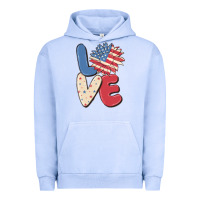 Pigment Grape Ice love 4th of july Urban Hoodie - MaliasSmallBusiness