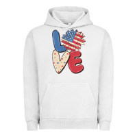 Pigment Lunar Rock love 4th of july Urban Hoodie - MaliasSmallBusiness