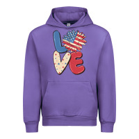 Tulip love 4th of july Urban Hoodie - MaliasSmallBusiness