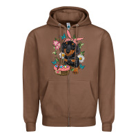 Chestnut Easter Dachshund Zipper Hoodie - RanaPortraitStore
