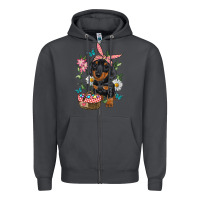 Smoke Easter Dachshund Zipper Hoodie - RanaPortraitStore