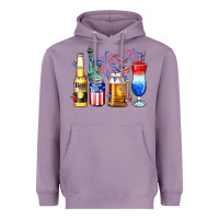 Lavender 4th of July American drinks Heavyweight Hoodie - Neo Western