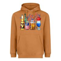 Meerkat 4th of July American drinks Heavyweight Hoodie - Neo Western