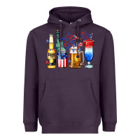Plum 4th of July American drinks Heavyweight Hoodie - Neo Western