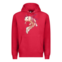 Cardinal axolotl Premium Hoodie - Jasminsmagicworld