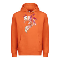 Carrot axolotl Premium Hoodie - Jasminsmagicworld