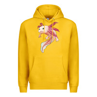 Lemon axolotl Premium Hoodie - Jasminsmagicworld