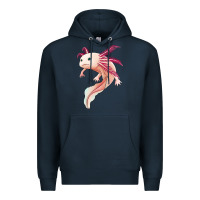 Navy axolotl Premium Hoodie - Jasminsmagicworld
