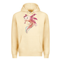 Pina Colada axolotl Premium Hoodie - Jasminsmagicworld