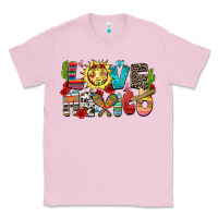 Bubblegum Pink love mexico Classic Tee - Zillion Design Studio