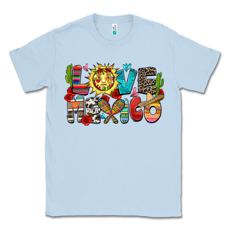 Love Mexico Classic Tee by Zillion Design Studio | Teevron