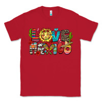 Red love mexico Classic Tee - Zillion Design Studio