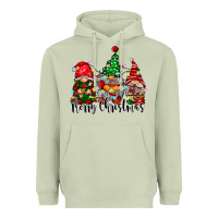 Matcha merry christmas gnomes Heavyweight Hoodie - CowhideDigitalArt