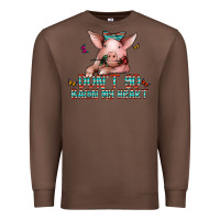 Chestnut don't go bacon my heart Premium Sweatshirt - CowhideDigitalArt