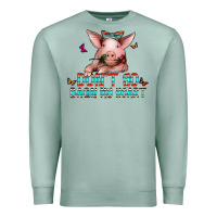 Seafoam don't go bacon my heart Premium Sweatshirt - CowhideDigitalArt