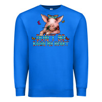 True Royal don't go bacon my heart Premium Sweatshirt - CowhideDigitalArt