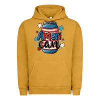 Pigment Peanut Butter American can cooler Urban Hoodie - MaliasSmallBusiness