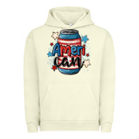 Pigment Pistachio American can cooler Urban Hoodie - MaliasSmallBusiness