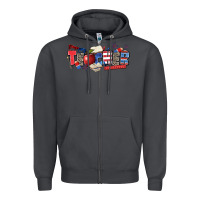 Smoke American teacher Zipper Hoodie - Zillion Design Studio