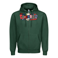 American Teacher Zipper Hoodie | Teevron