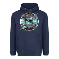 Navy the thunder rolls and the lightnin strikes Heavyweight Hoodie - SublimationCraftShop