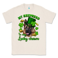Natural st.patrick's day my shepherd is my lucky charm Classic Tee - RanaPortraitStore
