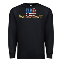 Black patriotic dad life 16oz libbey cup Premium Sweatshirt - HRA Design Shop