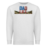 Oatmeal Heather patriotic dad life 16oz libbey cup Premium Sweatshirt - HRA Design Shop