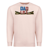 Pale Pink patriotic dad life 16oz libbey cup Premium Sweatshirt - HRA Design Shop