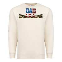 Sandshell patriotic dad life 16oz libbey cup Premium Sweatshirt - HRA Design Shop