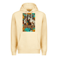 Pina Colada Western Ranch Life Mustang Horse Premium Hoodie - LillyAllenDesigns