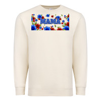 Sandshell floral american mama 16oz libbey cup Premium Sweatshirt - HRA Design Shop
