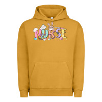 Pigment Peanut Butter easter nurse Urban Hoodie - MaliasSmallBusiness