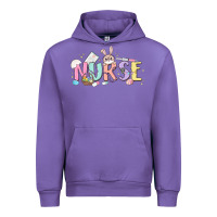 Tulip easter nurse Urban Hoodie - MaliasSmallBusiness