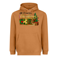 Meerkat all i want for christmas is cure childhood cancer Heavyweight Hoodie - FaDigitalArtStudio