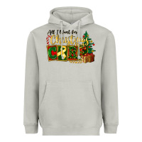 Moon Dust all i want for christmas is cure childhood cancer Heavyweight Hoodie - FaDigitalArtStudio